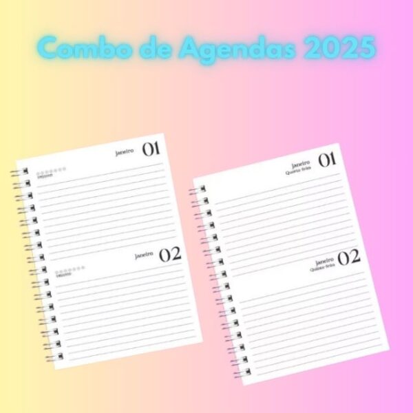 Agendas 2025 Disponíveis! Ganhe Agendas Permanentes no Combo! - Image 4