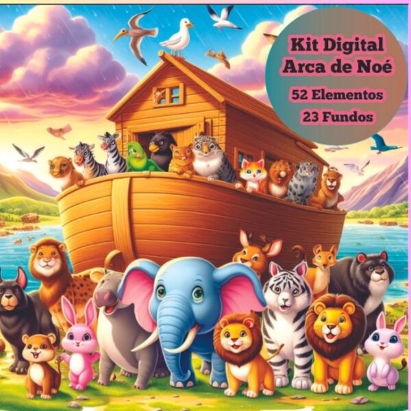 Kit Digital Arca de Noé